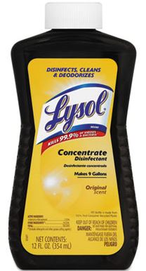 DISINFECTANT LYSOL LIQUID CONCENTRATE 12OZ - Disinfectants